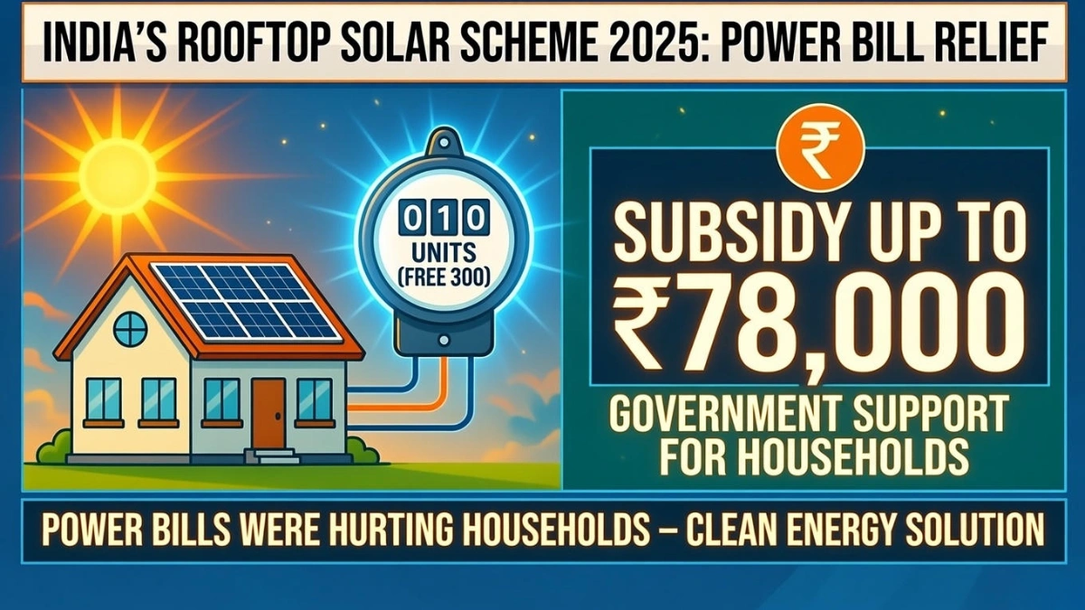 Rooftop Solar Scheme 2025 Big Relief